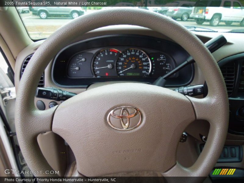 Natural White / Light Charcoal 2005 Toyota Sequoia SR5