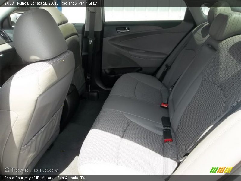 Radiant Silver / Gray 2013 Hyundai Sonata SE 2.0T