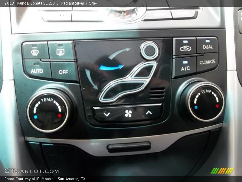 Radiant Silver / Gray 2013 Hyundai Sonata SE 2.0T