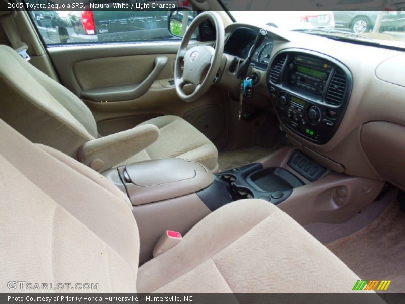Natural White / Light Charcoal 2005 Toyota Sequoia SR5