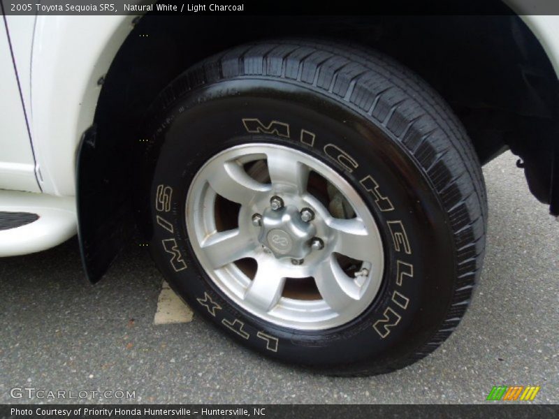 Natural White / Light Charcoal 2005 Toyota Sequoia SR5