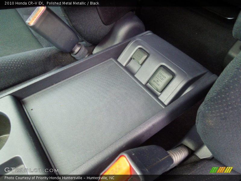 Polished Metal Metallic / Black 2010 Honda CR-V EX