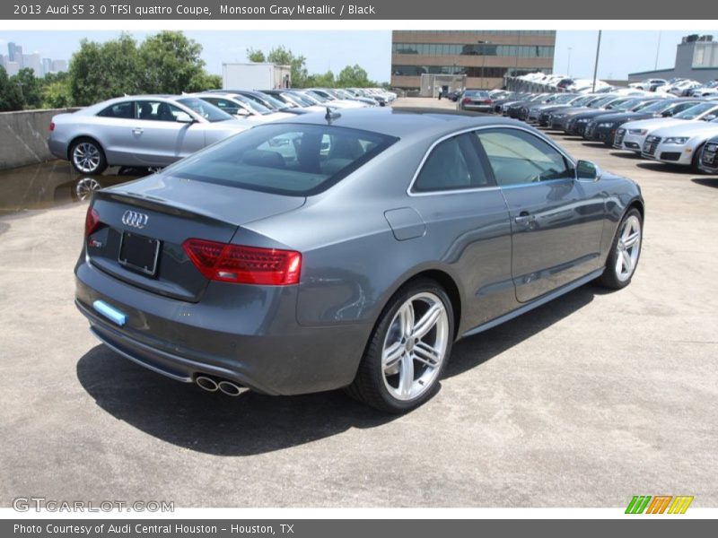 Monsoon Gray Metallic / Black 2013 Audi S5 3.0 TFSI quattro Coupe