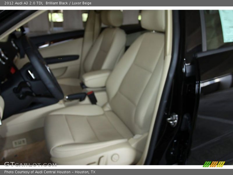 Brilliant Black / Luxor Beige 2012 Audi A3 2.0 TDI