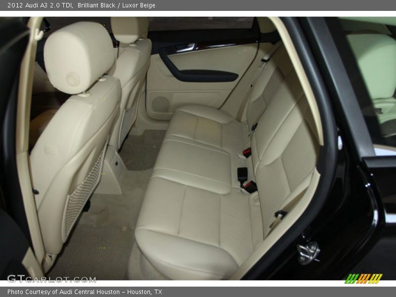 Brilliant Black / Luxor Beige 2012 Audi A3 2.0 TDI