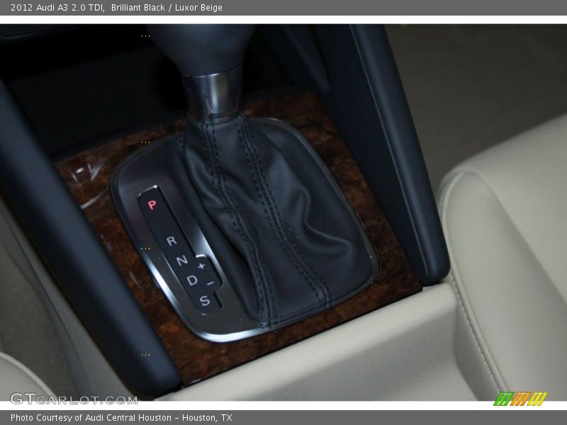 Brilliant Black / Luxor Beige 2012 Audi A3 2.0 TDI