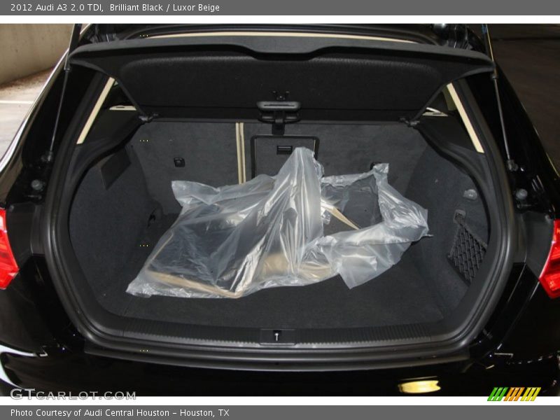 Brilliant Black / Luxor Beige 2012 Audi A3 2.0 TDI