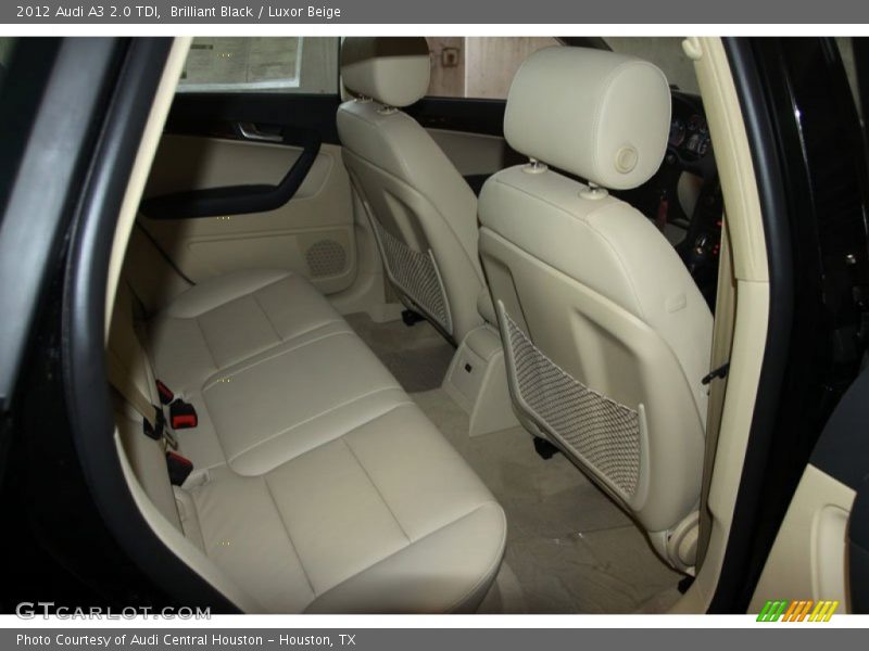 Brilliant Black / Luxor Beige 2012 Audi A3 2.0 TDI