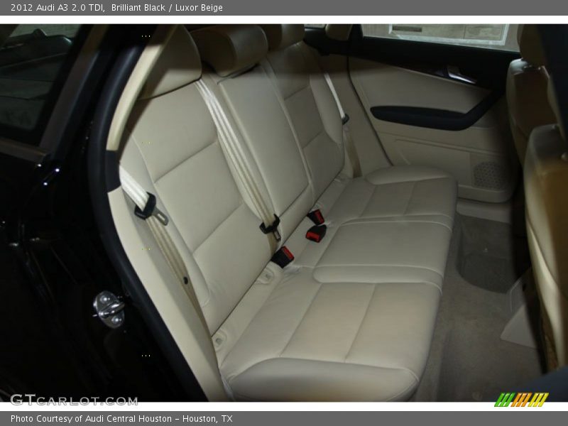 Brilliant Black / Luxor Beige 2012 Audi A3 2.0 TDI