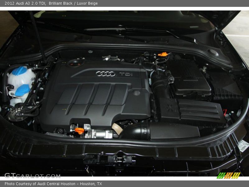 Brilliant Black / Luxor Beige 2012 Audi A3 2.0 TDI
