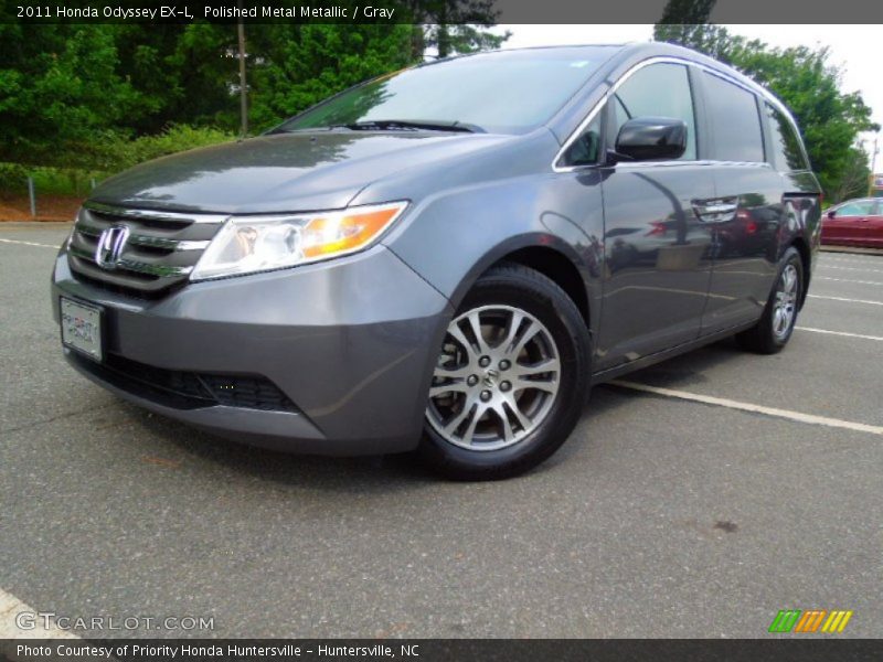 Polished Metal Metallic / Gray 2011 Honda Odyssey EX-L