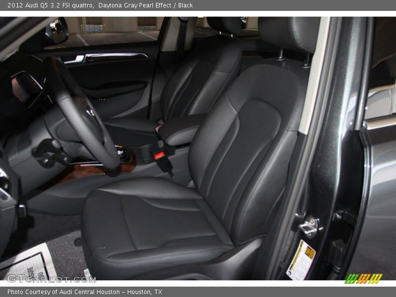 Daytona Gray Pearl Effect / Black 2012 Audi Q5 3.2 FSI quattro