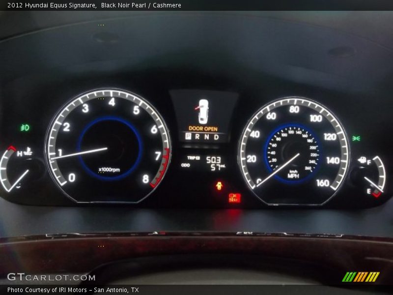 Black Noir Pearl / Cashmere 2012 Hyundai Equus Signature