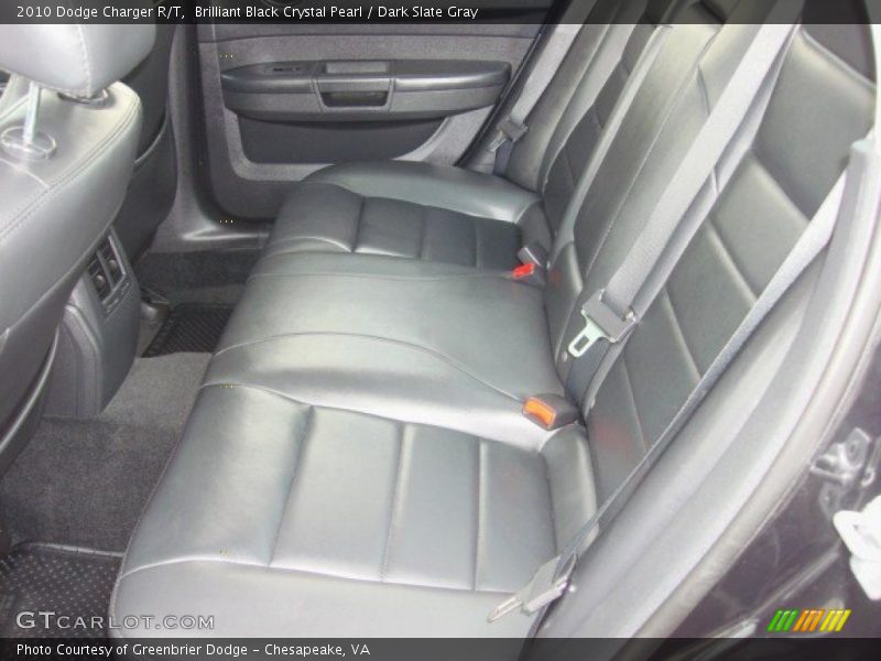 Brilliant Black Crystal Pearl / Dark Slate Gray 2010 Dodge Charger R/T