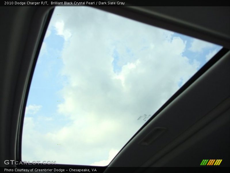 Brilliant Black Crystal Pearl / Dark Slate Gray 2010 Dodge Charger R/T