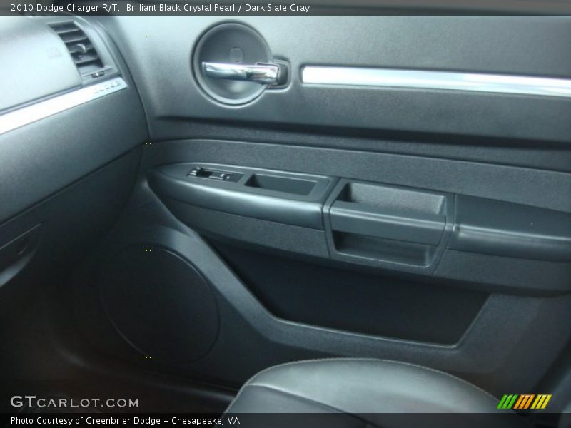 Brilliant Black Crystal Pearl / Dark Slate Gray 2010 Dodge Charger R/T