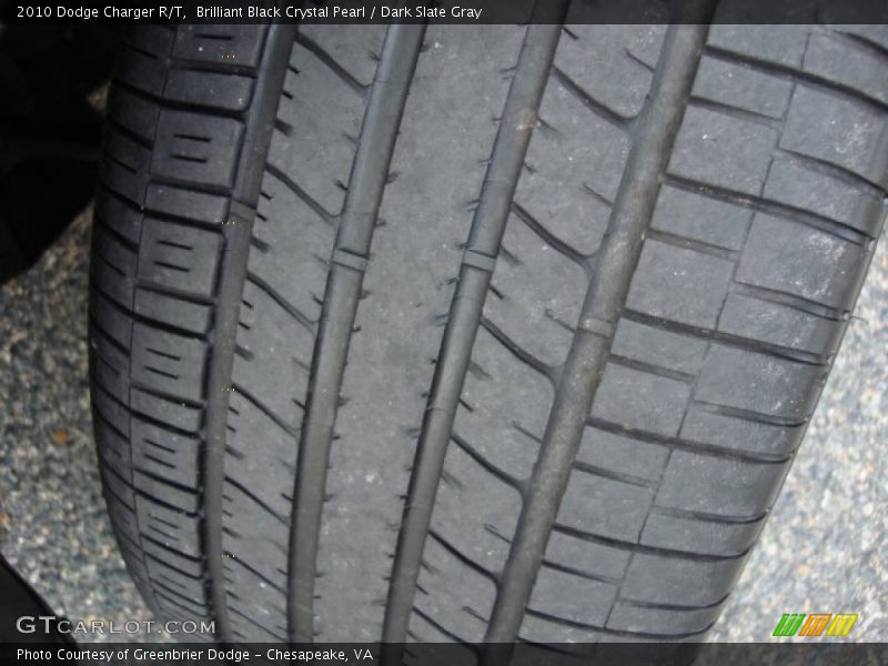 Brilliant Black Crystal Pearl / Dark Slate Gray 2010 Dodge Charger R/T