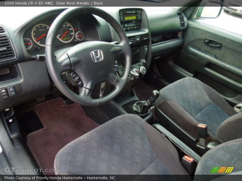 Black Interior - 2006 CR-V EX 4WD 