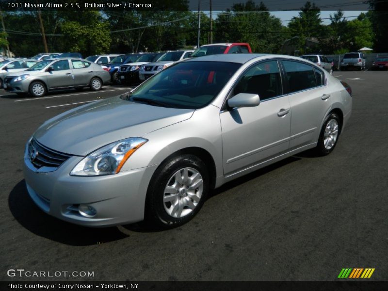 Brilliant Silver / Charcoal 2011 Nissan Altima 2.5 S