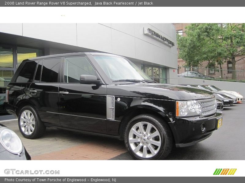 Java Black Pearlescent / Jet Black 2008 Land Rover Range Rover V8 Supercharged