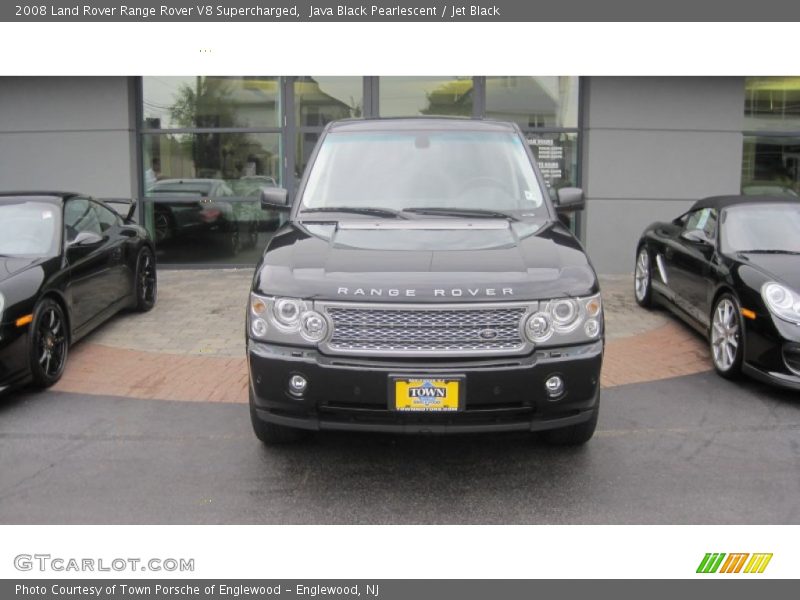 Java Black Pearlescent / Jet Black 2008 Land Rover Range Rover V8 Supercharged