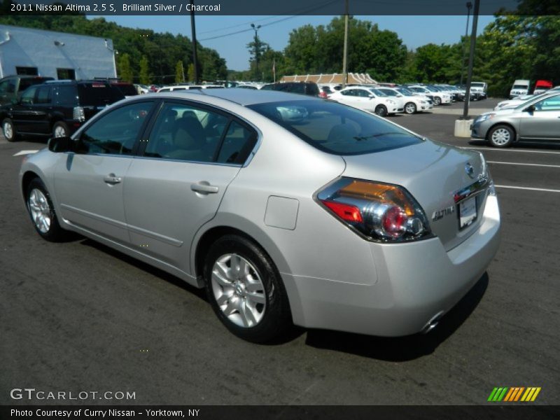 Brilliant Silver / Charcoal 2011 Nissan Altima 2.5 S