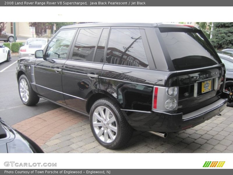 Java Black Pearlescent / Jet Black 2008 Land Rover Range Rover V8 Supercharged