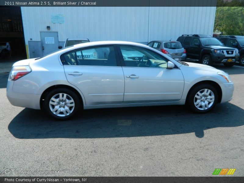 Brilliant Silver / Charcoal 2011 Nissan Altima 2.5 S