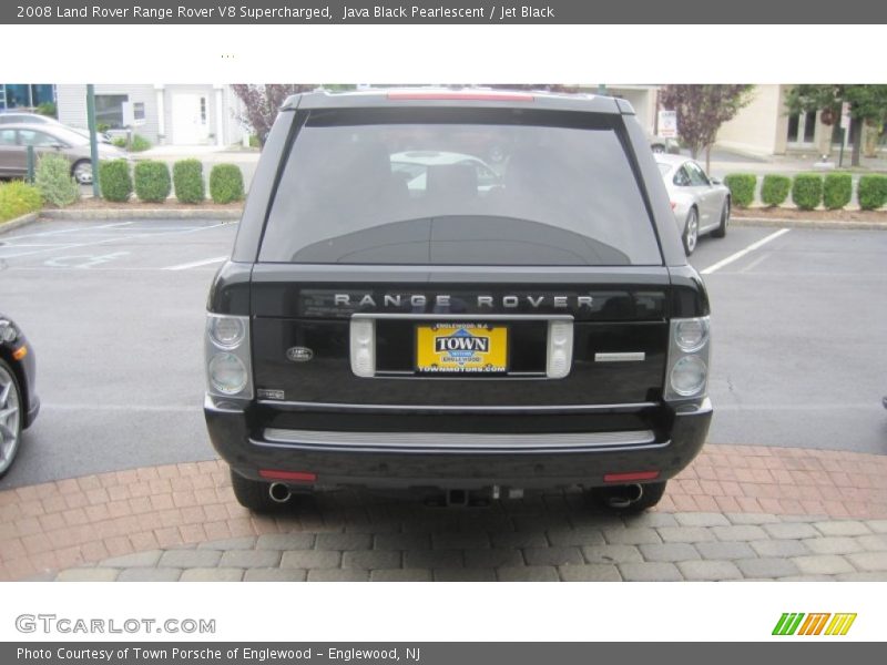 Java Black Pearlescent / Jet Black 2008 Land Rover Range Rover V8 Supercharged