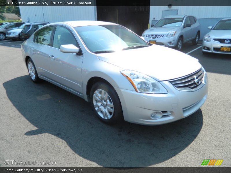 Brilliant Silver / Charcoal 2011 Nissan Altima 2.5 S