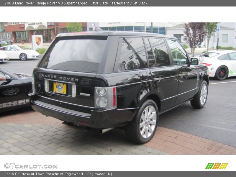 Java Black Pearlescent / Jet Black 2008 Land Rover Range Rover V8 Supercharged