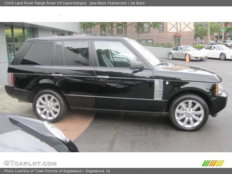  2008 Range Rover V8 Supercharged Java Black Pearlescent