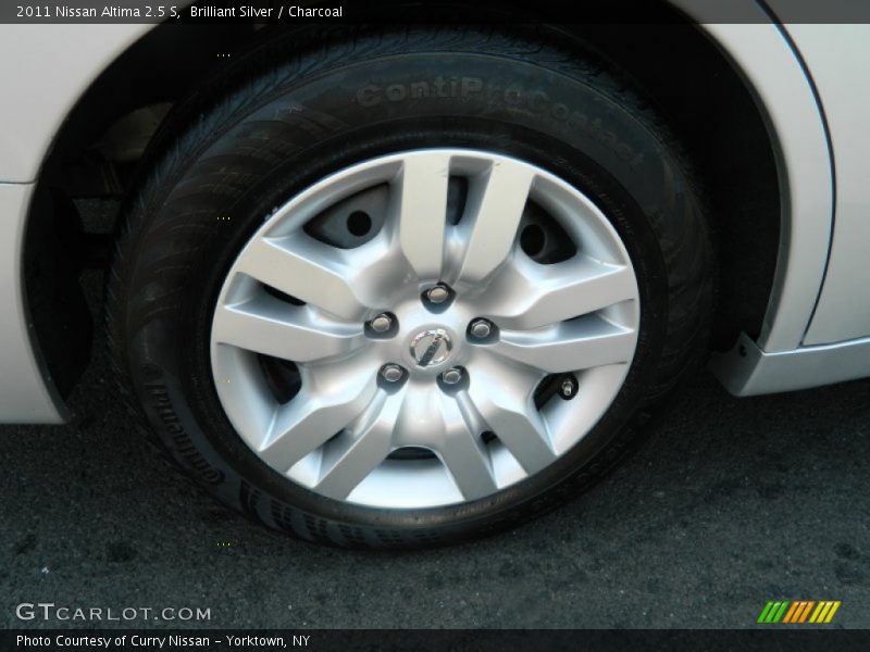 Brilliant Silver / Charcoal 2011 Nissan Altima 2.5 S