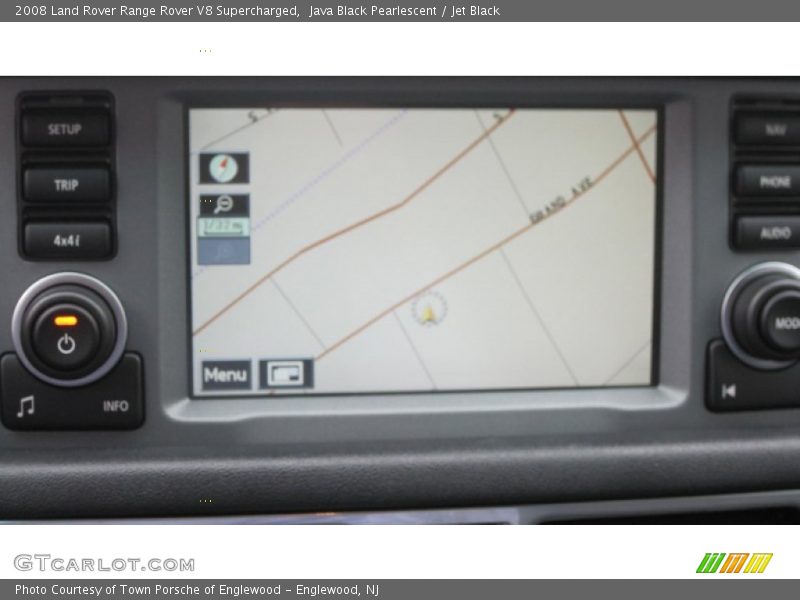 Java Black Pearlescent / Jet Black 2008 Land Rover Range Rover V8 Supercharged