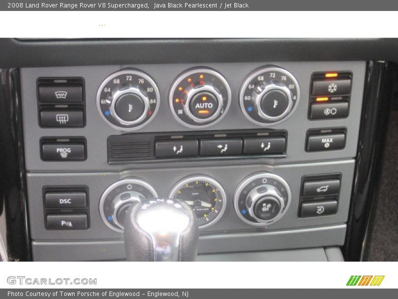 Controls of 2008 Range Rover V8 Supercharged