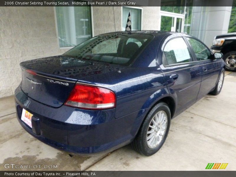 Midnight Blue Pearl / Dark Slate Gray 2006 Chrysler Sebring Touring Sedan
