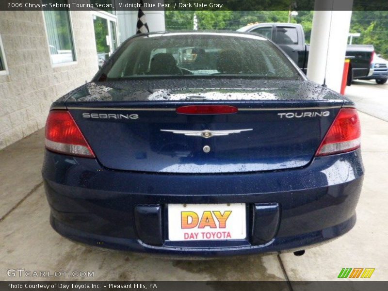 Midnight Blue Pearl / Dark Slate Gray 2006 Chrysler Sebring Touring Sedan