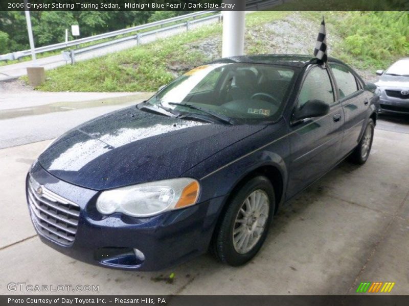 Midnight Blue Pearl / Dark Slate Gray 2006 Chrysler Sebring Touring Sedan