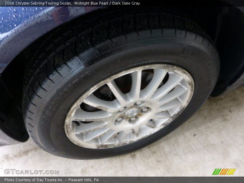 Midnight Blue Pearl / Dark Slate Gray 2006 Chrysler Sebring Touring Sedan