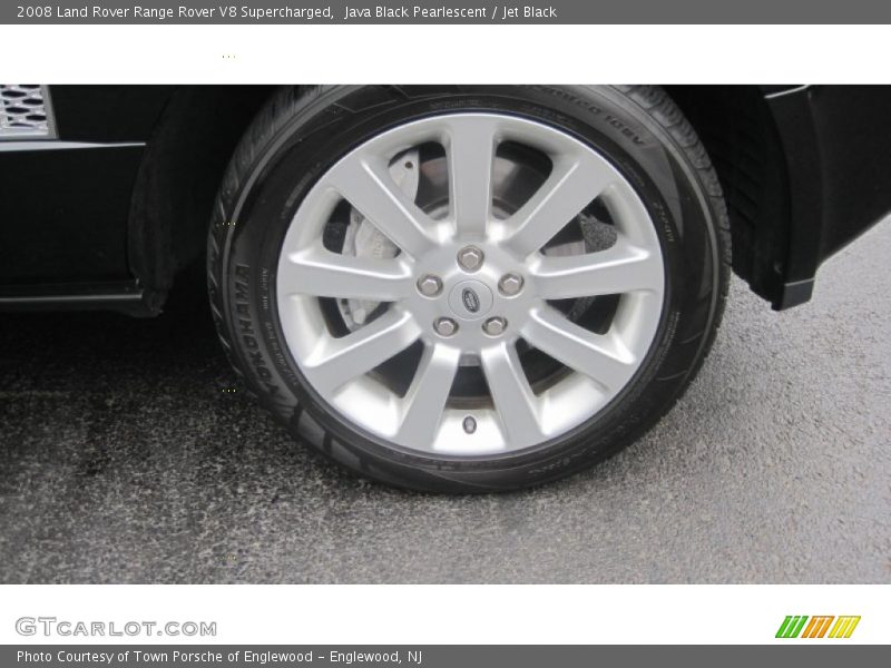Java Black Pearlescent / Jet Black 2008 Land Rover Range Rover V8 Supercharged