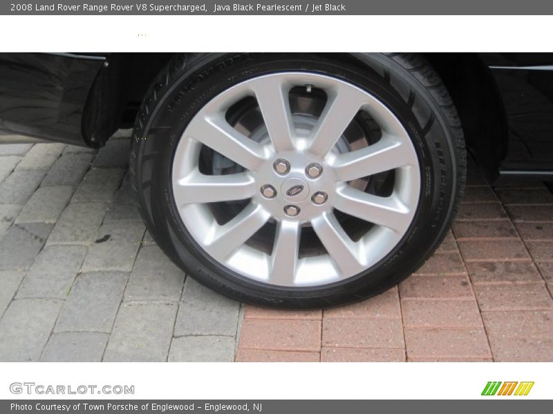 Java Black Pearlescent / Jet Black 2008 Land Rover Range Rover V8 Supercharged