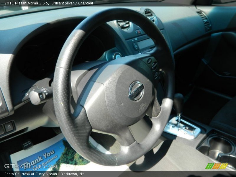 Brilliant Silver / Charcoal 2011 Nissan Altima 2.5 S