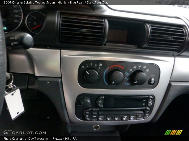 Midnight Blue Pearl / Dark Slate Gray 2006 Chrysler Sebring Touring Sedan