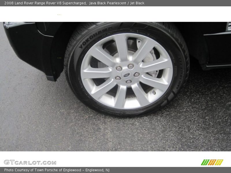 Java Black Pearlescent / Jet Black 2008 Land Rover Range Rover V8 Supercharged