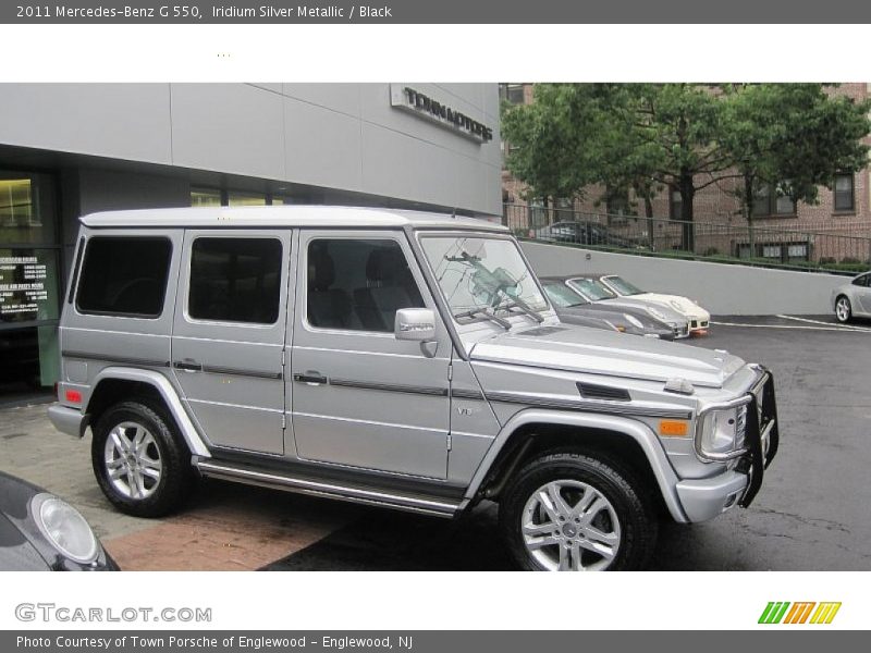 Iridium Silver Metallic / Black 2011 Mercedes-Benz G 550