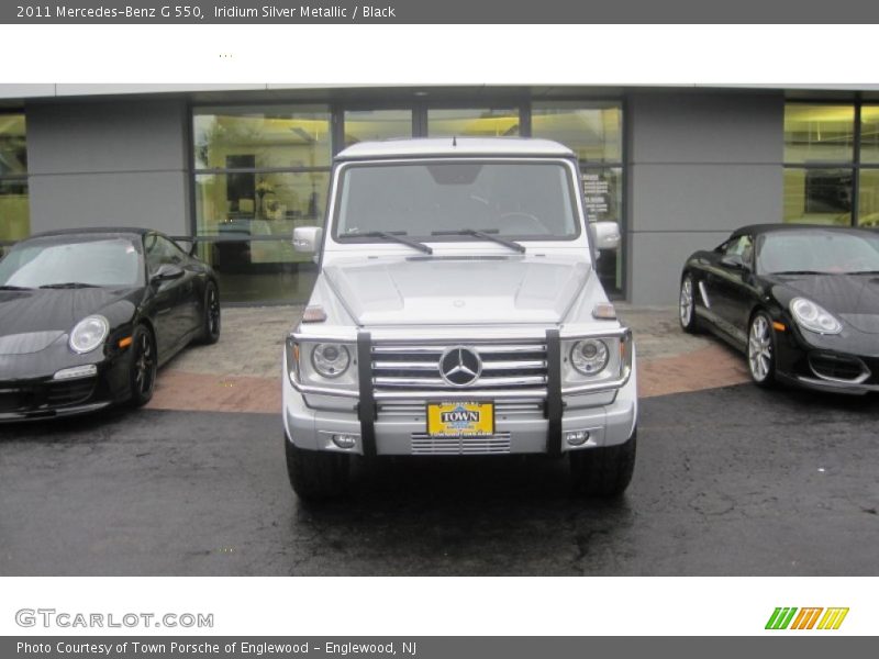 Iridium Silver Metallic / Black 2011 Mercedes-Benz G 550