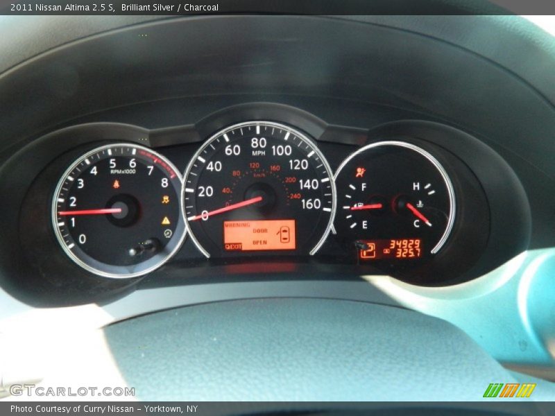 Brilliant Silver / Charcoal 2011 Nissan Altima 2.5 S
