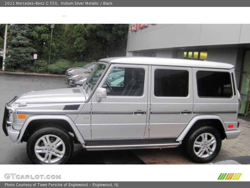 Iridium Silver Metallic / Black 2011 Mercedes-Benz G 550