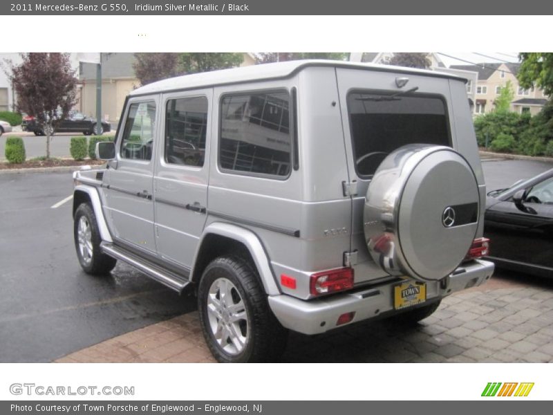 Iridium Silver Metallic / Black 2011 Mercedes-Benz G 550