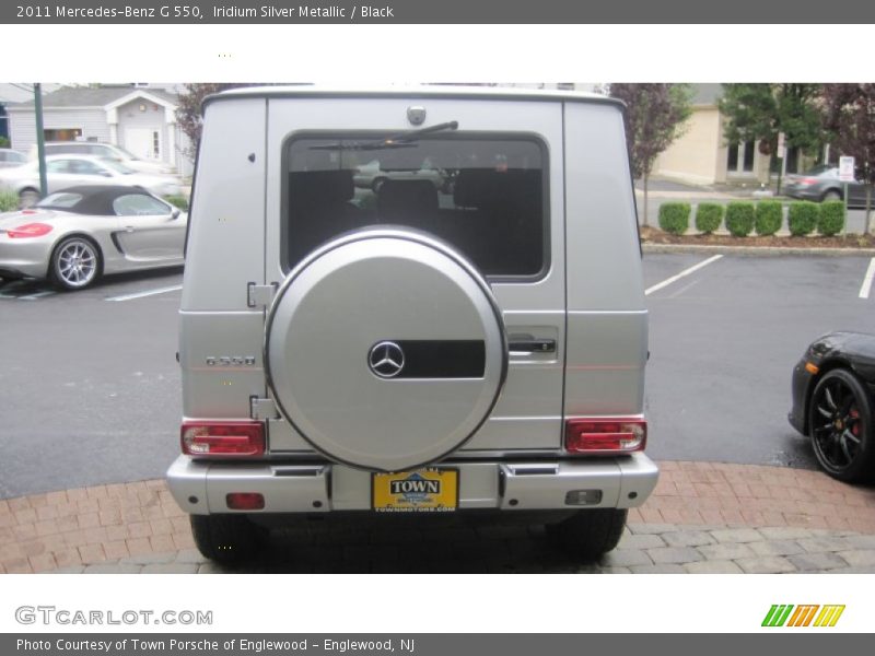 Iridium Silver Metallic / Black 2011 Mercedes-Benz G 550